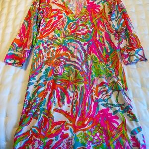 Lily Pulitzer Pima cotton dress.  Size large.